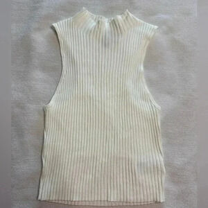 H&M high neck  knit tank